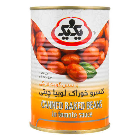 تصویر 4 از قیمت خرید کنسرو لوبیا با سس گوجه یک و یک
